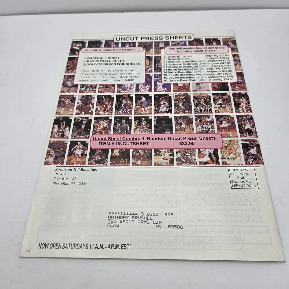 1991 Front Row Baseball Magazine Babe Ruth Cover NY Yankees